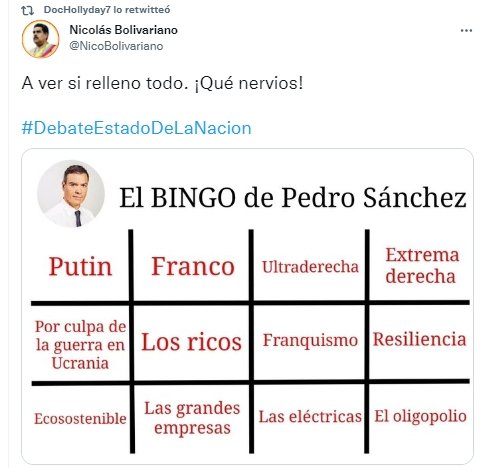 bingo Sánchez