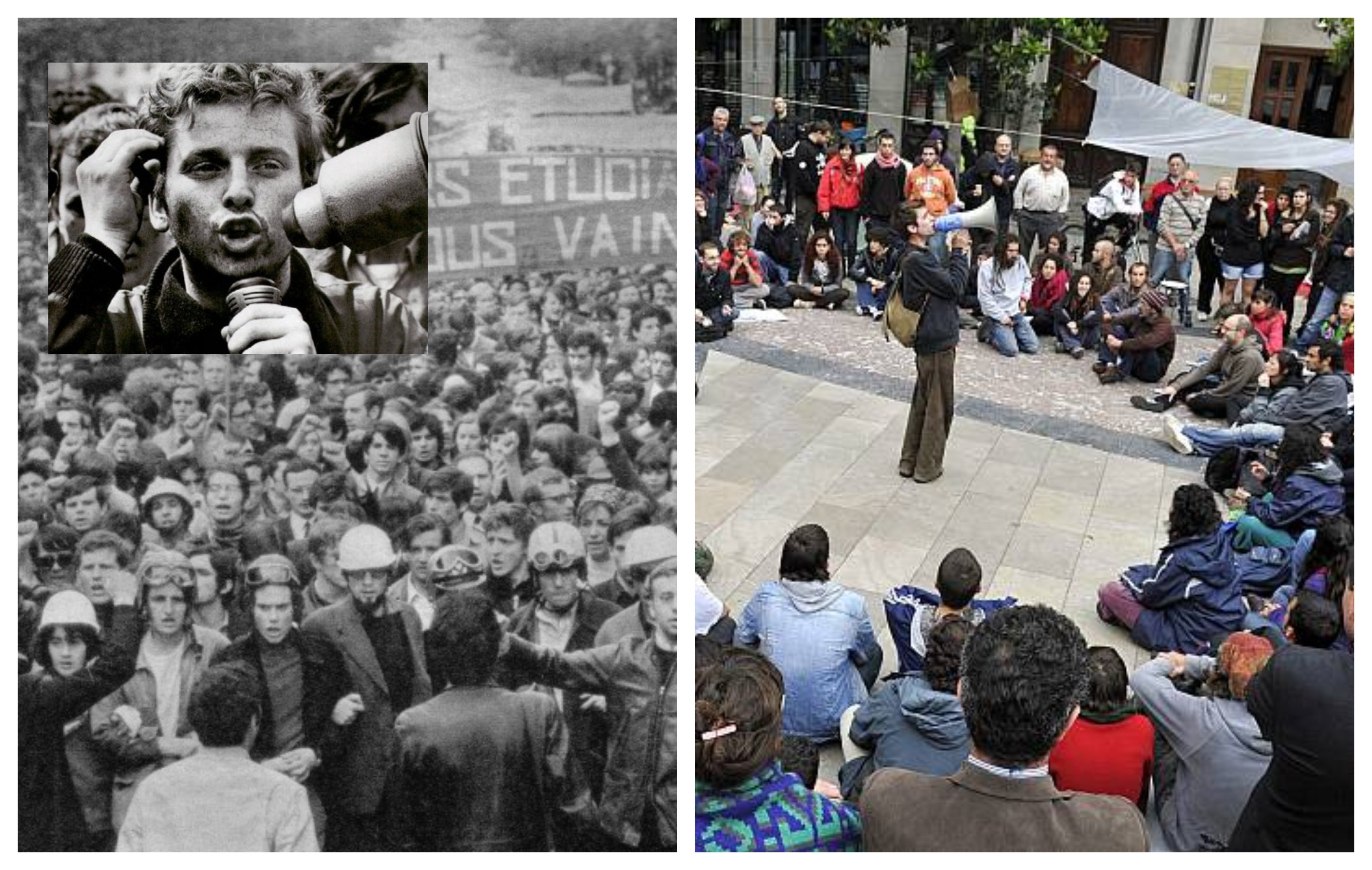 Las barricadas de París de Dani el Rojo fueron lo mismo que el 15-M en la Puerta del Sol, de donde salió ese gran líder político llamado Pablo Iglesias