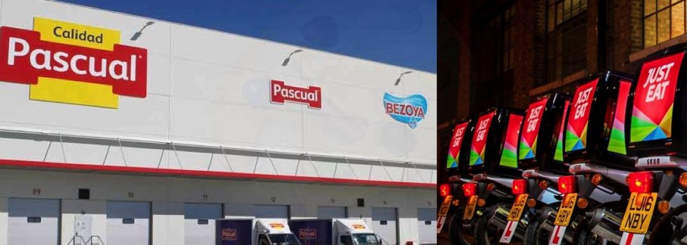 El acuerdo entre Pascual y Just Eat supone una revolución a nivel mundial del sector de la distribución alimentaria