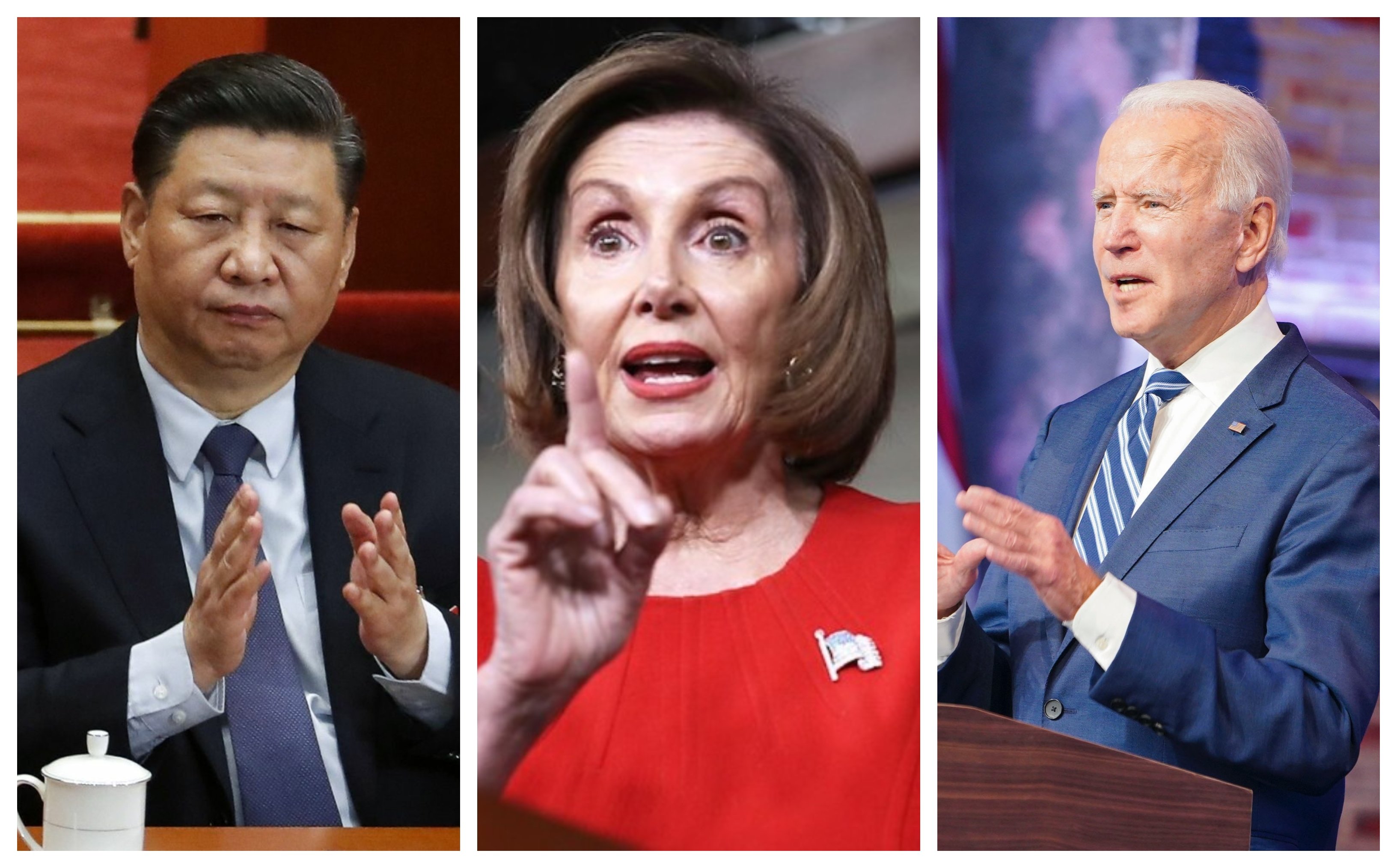Jinping, Pelosi y Biden