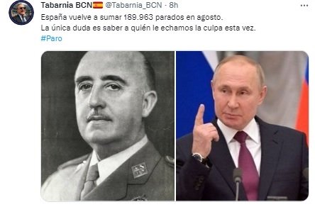 paro, Franco y Putin
