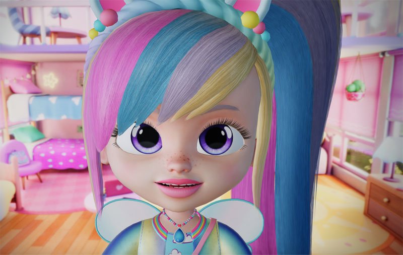  Se llama Jenna y se trata del avatar 3D de una muñeca real de la colección BFF