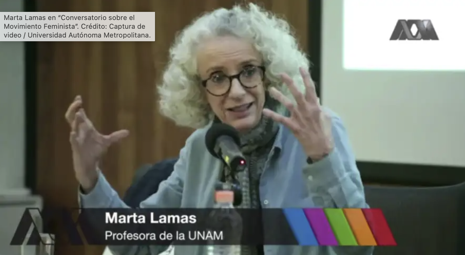 Marta Lamas, una histórica líder feminista mexicana Marta Lamas, una histórica líder feminista mexicana