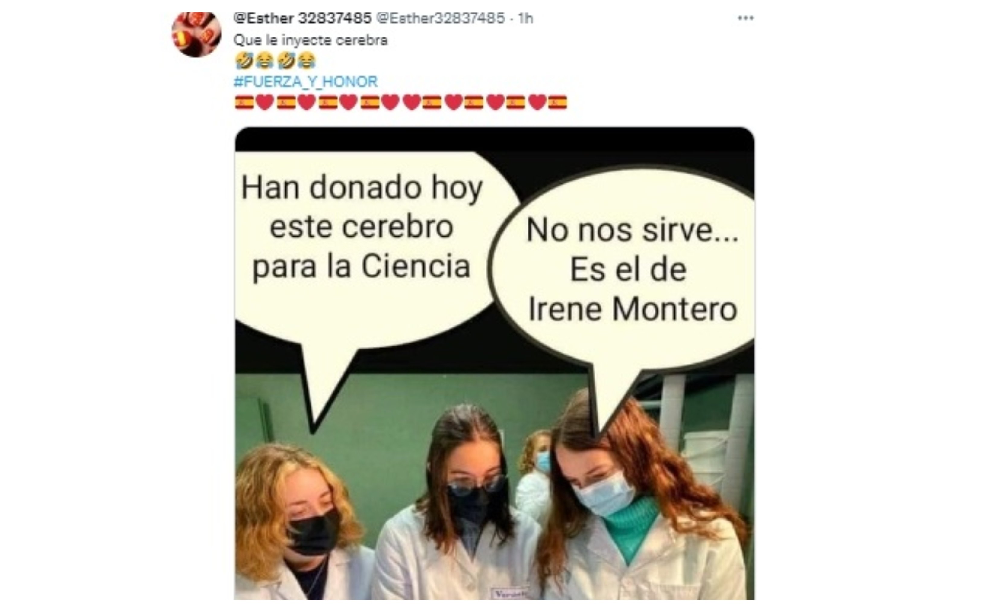 El cerebro de Montero