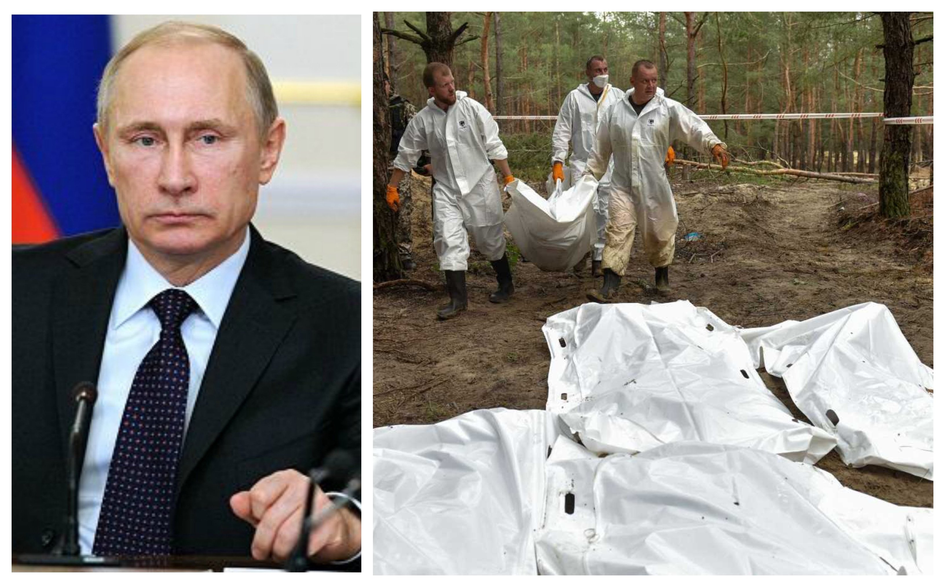 Lo de las fosas de Izium no sé si es grave o gravísimo -sospecho que lo segundo- pero por muy exagerado que resulte por parte de Occidente, lo cierto es que Putin tiene que demostrar que no ha creado un ejército de miserables Lo de las fosas de Izium no sé si es grave o gravísimo -sospecho que lo segundo- pero por muy exagerado que resulte por parte de Occidente, lo cierto es que Putin tiene que demostrar que no ha creado un ejército de miserables
