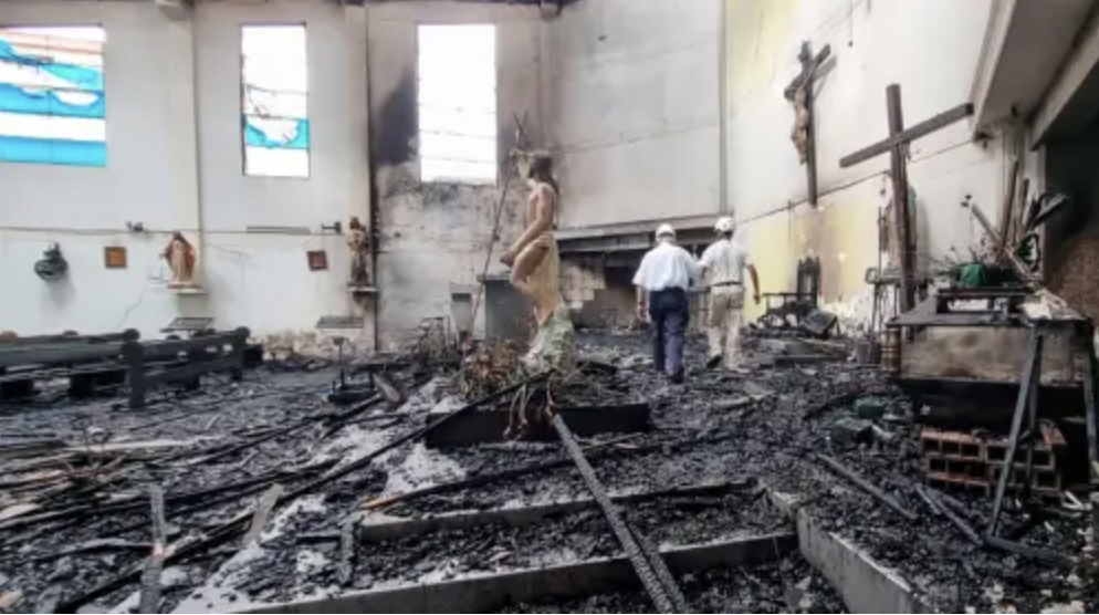 St. Mary’s Catholic Church, otra iglesia atacada en la localidad de Nchang (Camerún) St. Mary’s Catholic Church, otra iglesia atacada en la localidad de Nchang (Camerún)