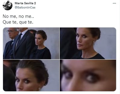 LETIZIA NO ME, NO ME