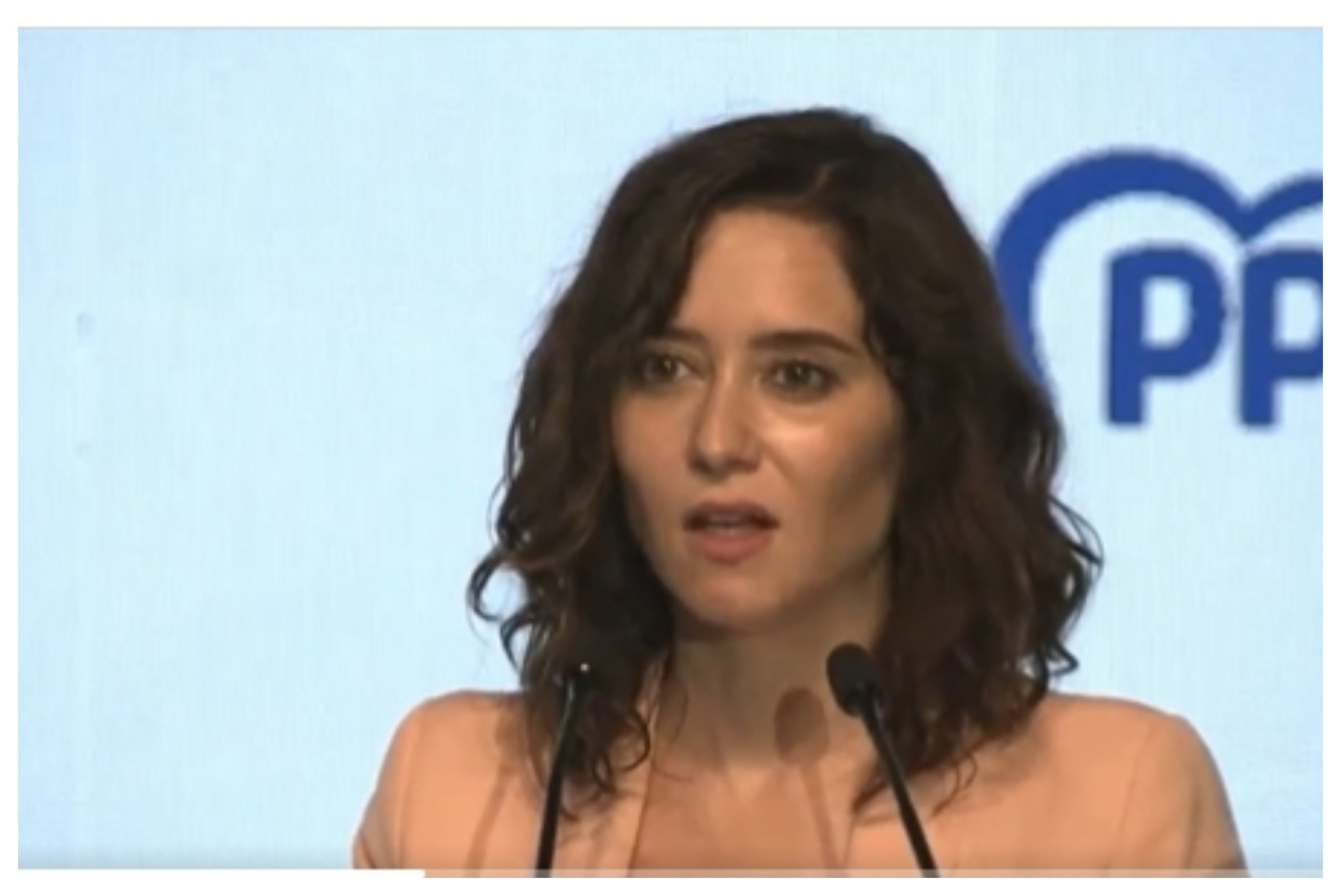 Ayuso no deja pasar ninguna oportunidad para lanzar mensajes para todos... y todas Ayuso no deja pasar ninguna oportunidad para lanzar mensajes para todos... y todas