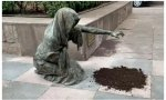 Escultura titulada ‘La Patria llora por sus hijos’, creada para rezar por los desaparecidos y sus familias en el país