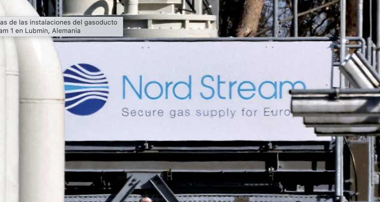 Se trata de tuberías submarinas que llevan gas desde Rusia a Alemania Se trata de tuberías submarinas que llevan gas desde Rusia a Alemania