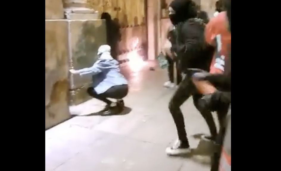 El ataque a la catedral fue condenado en las redes sociales