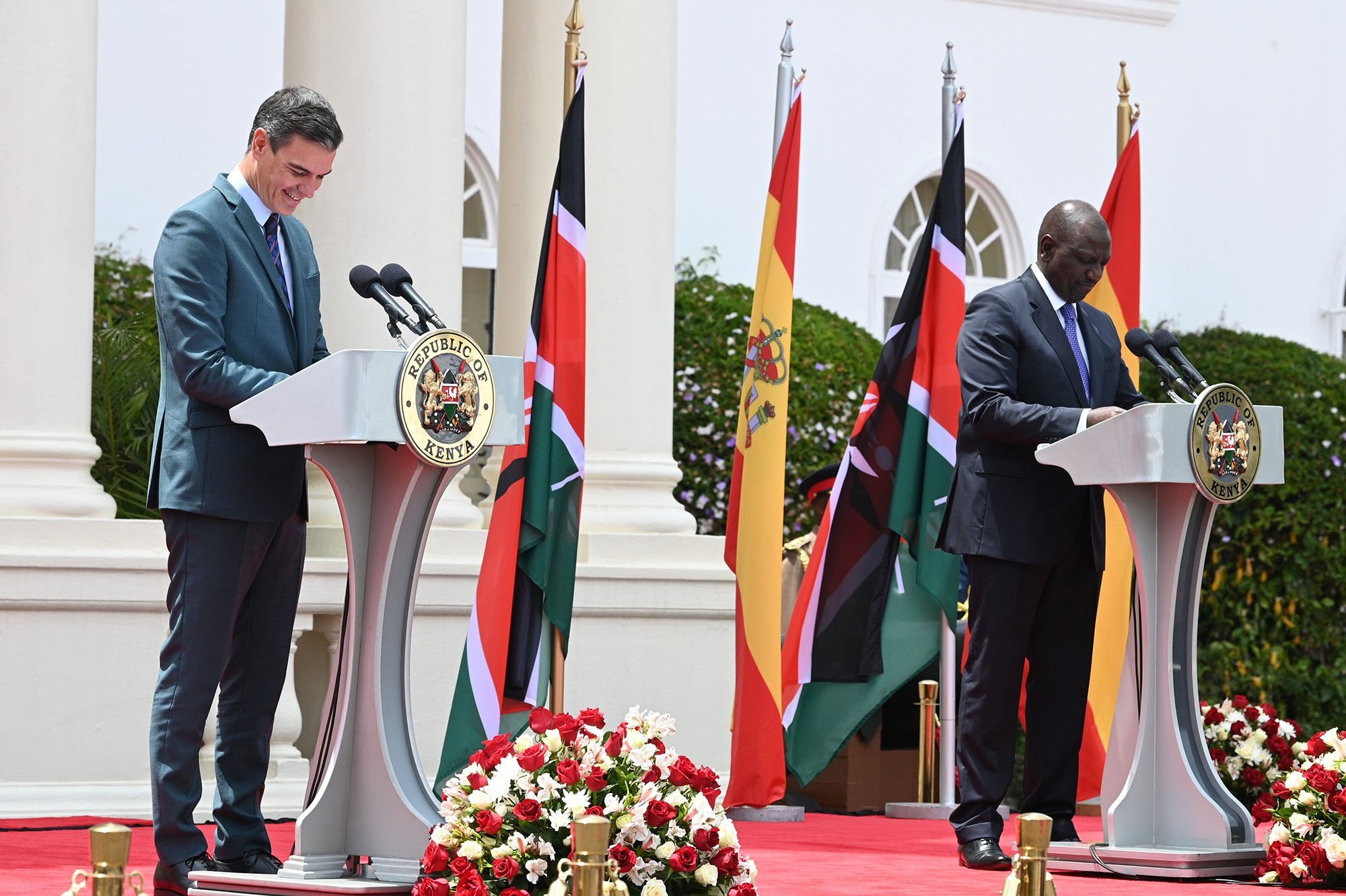 Sánchez en Kenia Sánchez en Kenia