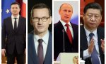 Zelensky, Morawiecky, Putin y Jinping