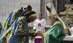 Santa Misa para la comunidad congolesa de Roma presidida por el Papa Francisco en julio de 2022  (Vatican Media)