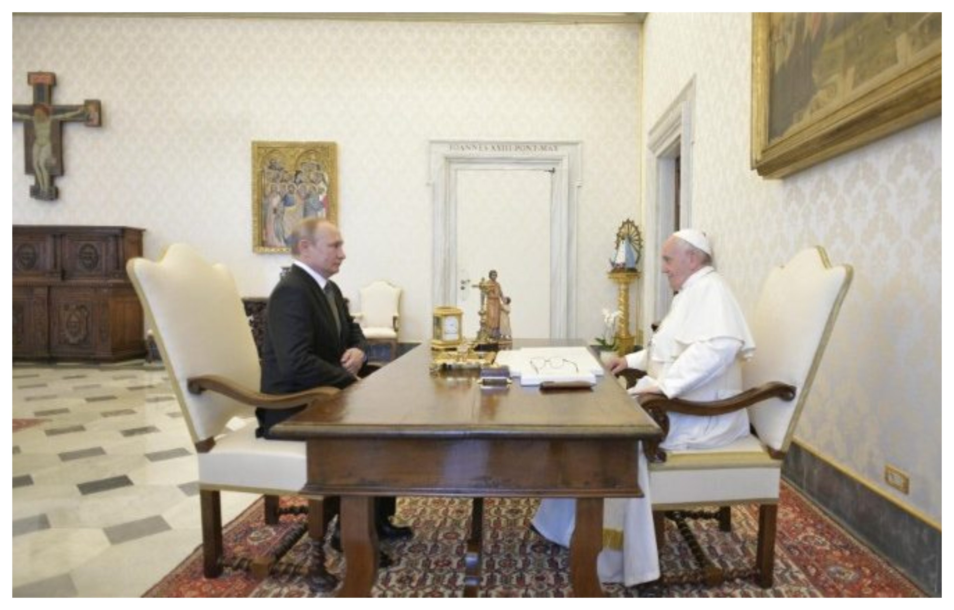 Francisco y Putin Francisco y Putin