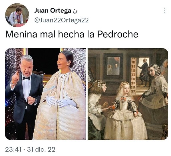Pedroche y Menina