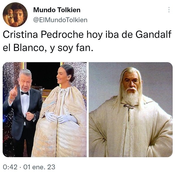 Pedroche y Gandalf