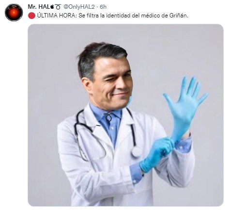 Sánchez, médico de Griñan