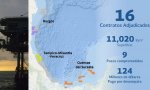 Localización geográfica de las licitaciones en el Golfo de México 