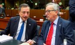 Mario Draghi y Jean-Claude Juncker: dos fracasos. La banca sobra en la nueva UE: es el momento de los fondos.