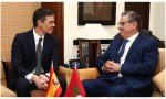 Pedro Sánchez, mantiene una reunión bilateral con el jefe de Gobierno del Reino de Marruecos, Aziz Akhannouch