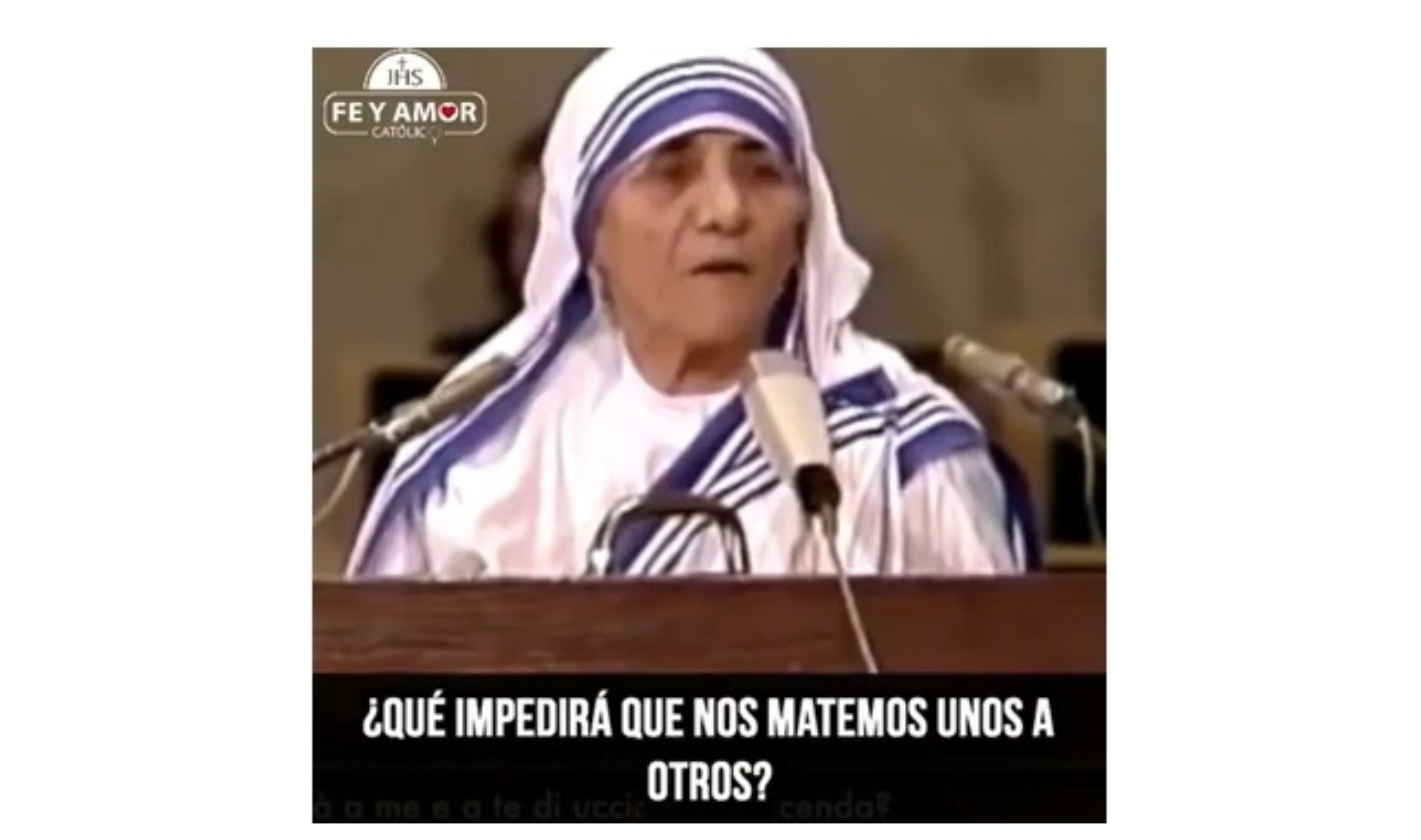 Su mensaje es sencillo