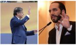 El presidente salvadoreño Bukele mantiene un rifirrafe con el presidente colombiano Petro