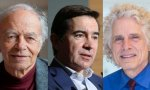 Peter Singer, Carlos Torres y Steven Pinker