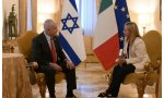 El primer ministro israelí, Benjamin Netanyahu, ha visitado Roma... y Giorgia Meloni, primer ministro de Italia le ha recibido con todos los honores: natural