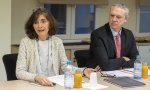 Teresa Rasero y Juan Antonio Labat, presidenta y director general de Feique, han dado a conocer las cifras del sector químico en 2022