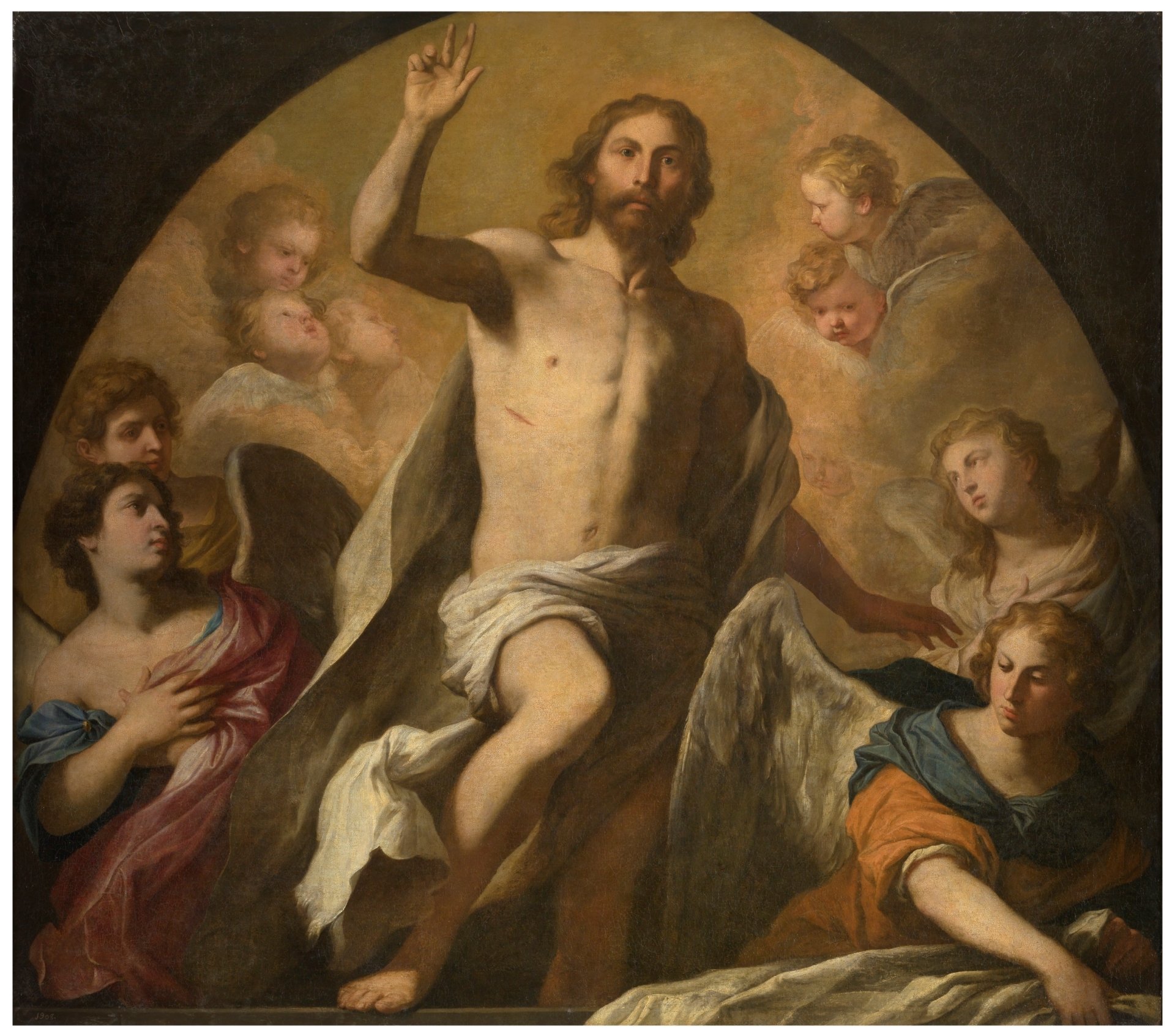 Resurrección de Cristo (Pietro Novelli)