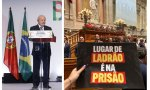 Lula da Silva, abucheado en el Parlamento Portugués... por 'corrupto'