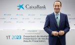 Gonzalo Gortázar, consejero delegado de CaixaBank, en la presentación de resultados
