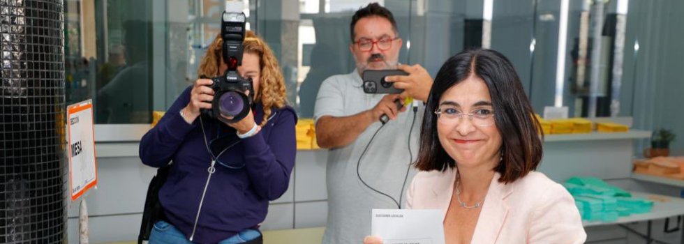 La exministra socialista Carolina Darias gana las elecciones en Las Palmas de Gran Canaria, pero necesitará pactar para ser alcaldesa