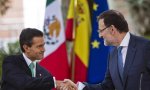 Los presidentes de México, Pena Nieto, y de España, Mariano Rajoy