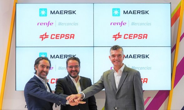 Responsables de Renfe, Maersk y Cepsa