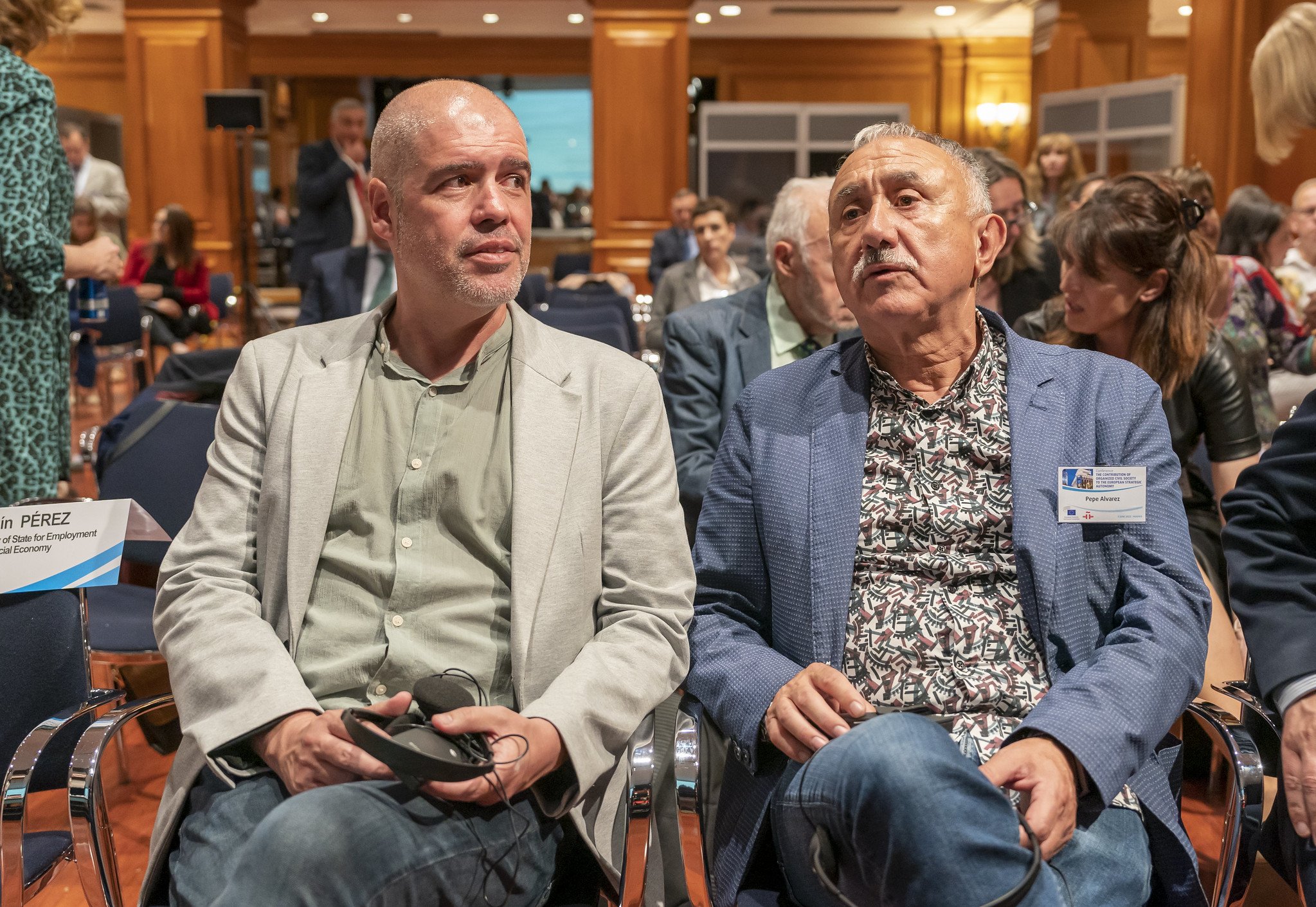 Unai Sordo y Pepe Álvarez viven del dinero público, si dependieran de las cuotas de afiliados... irían listos