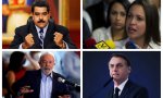 Así se enfrenta la izquierda a quienes los confrontan: los líderes opositores de Maduro y Lula, María Corina y Jair Bolsonaro, inhabilitados el mismo día