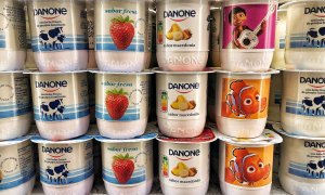 Danone es el grupo francés de alimentación y el mayor vendedor mundial de yogures, fundado en España / Foto: Pablo Moreno