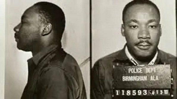 La ficha policial de Martin Luther King