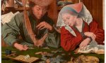 El recaudador de impuestos y su mujer (conocido como el cambista y su mujer), cuadro del siglo XVI, obra del pintor holandés Marinus van Reymerswale