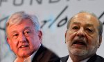 López Obrador y Carlos Slim