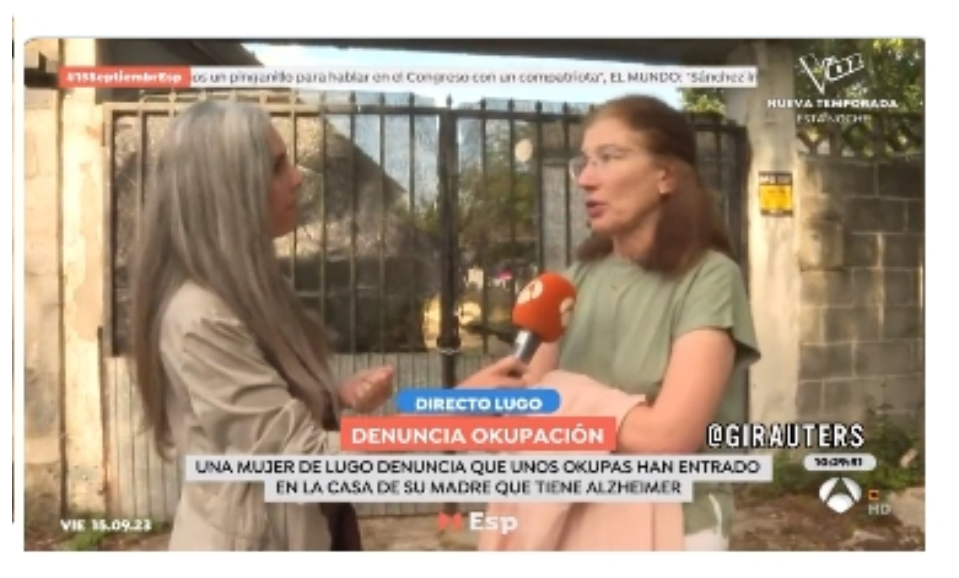 Okupan la vivienda de una mujer con alzheimer en Lugo: los okupas no quieren dinero, piden un alquiler de 200€ con contrato de 5 años