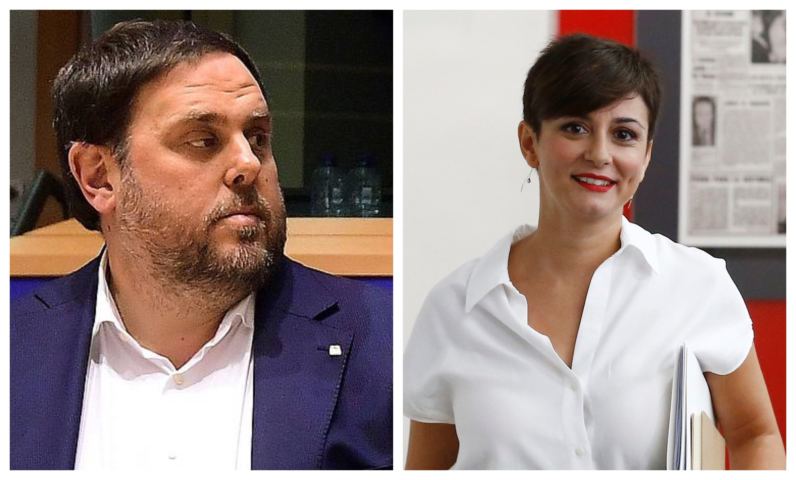 Oriol Junqueras e Isabel Rodríguez Oriol Junqueras e Isabel Rodríguez
