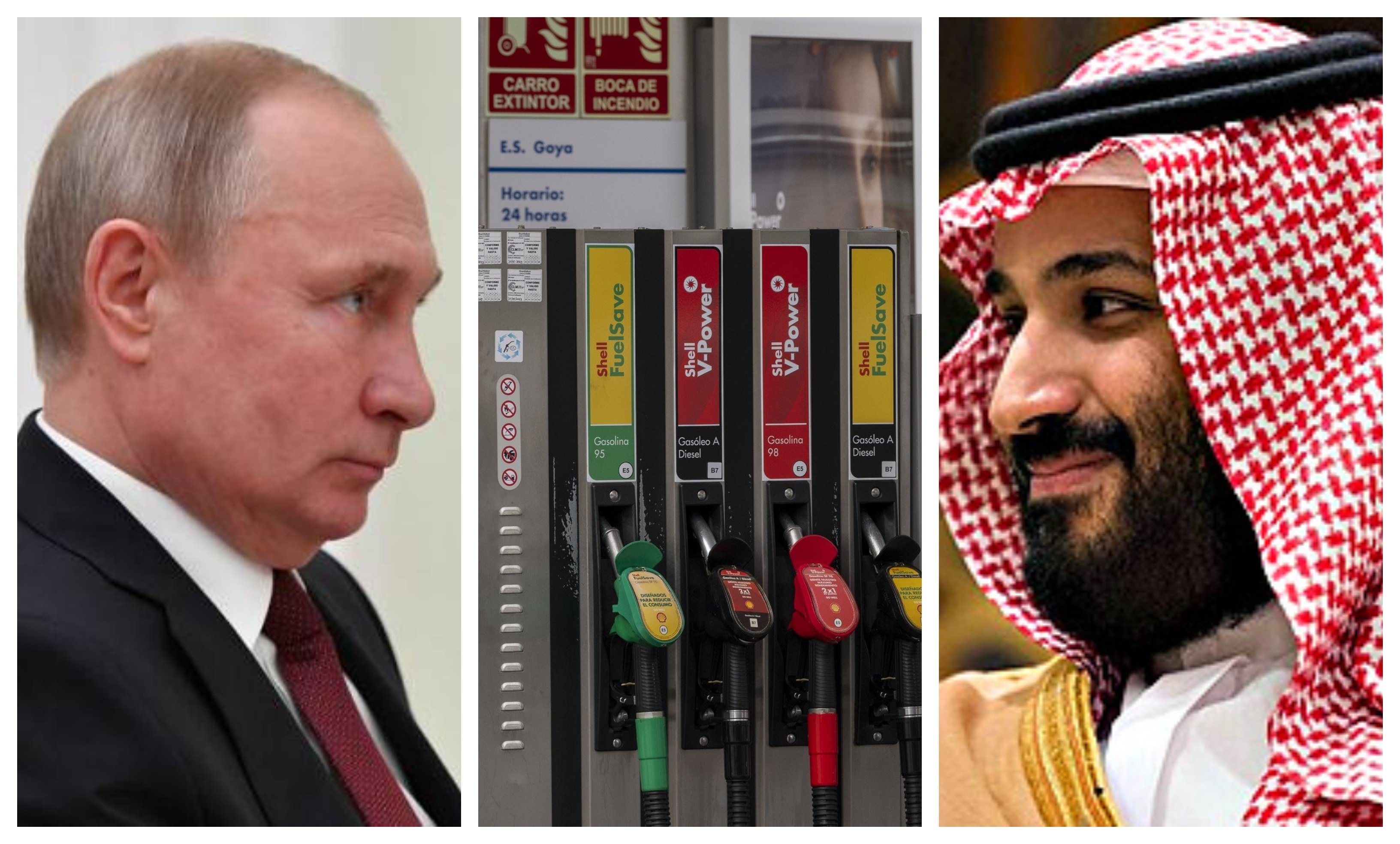 La alianza que nadie se esperaba: la del ruso Vladimir Putin rey global del gas y la del árabe Bin Salman, rey mundial del petróleo