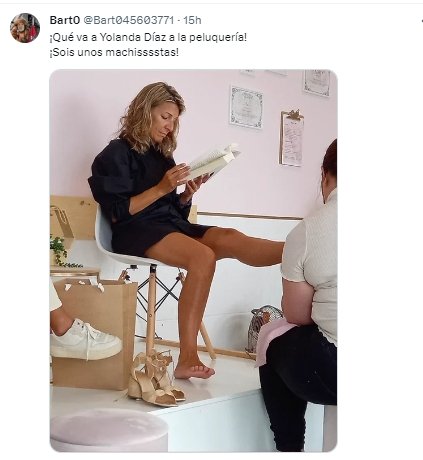 peluquería pedicura