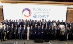 Foto de familia de la 15 Asamblea Anual del International Forum of Sovereign Wealth Funds, que se está celebrando en Madrid