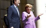 Rajoy y Merkel, algunos de los responsables del hundimiento de Europa. 