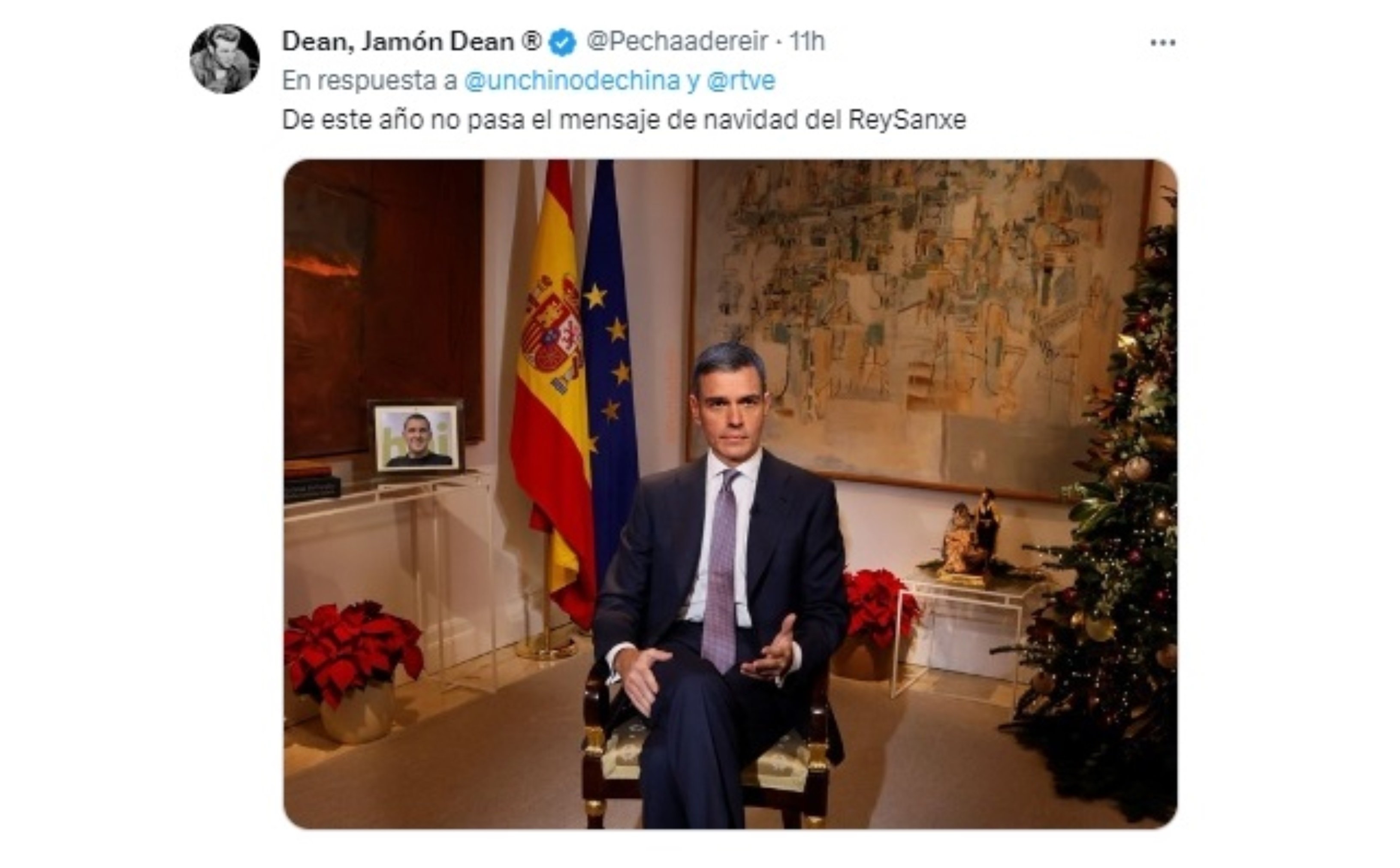 Discurso de Navidad de su majestad, el Rey... Pedro