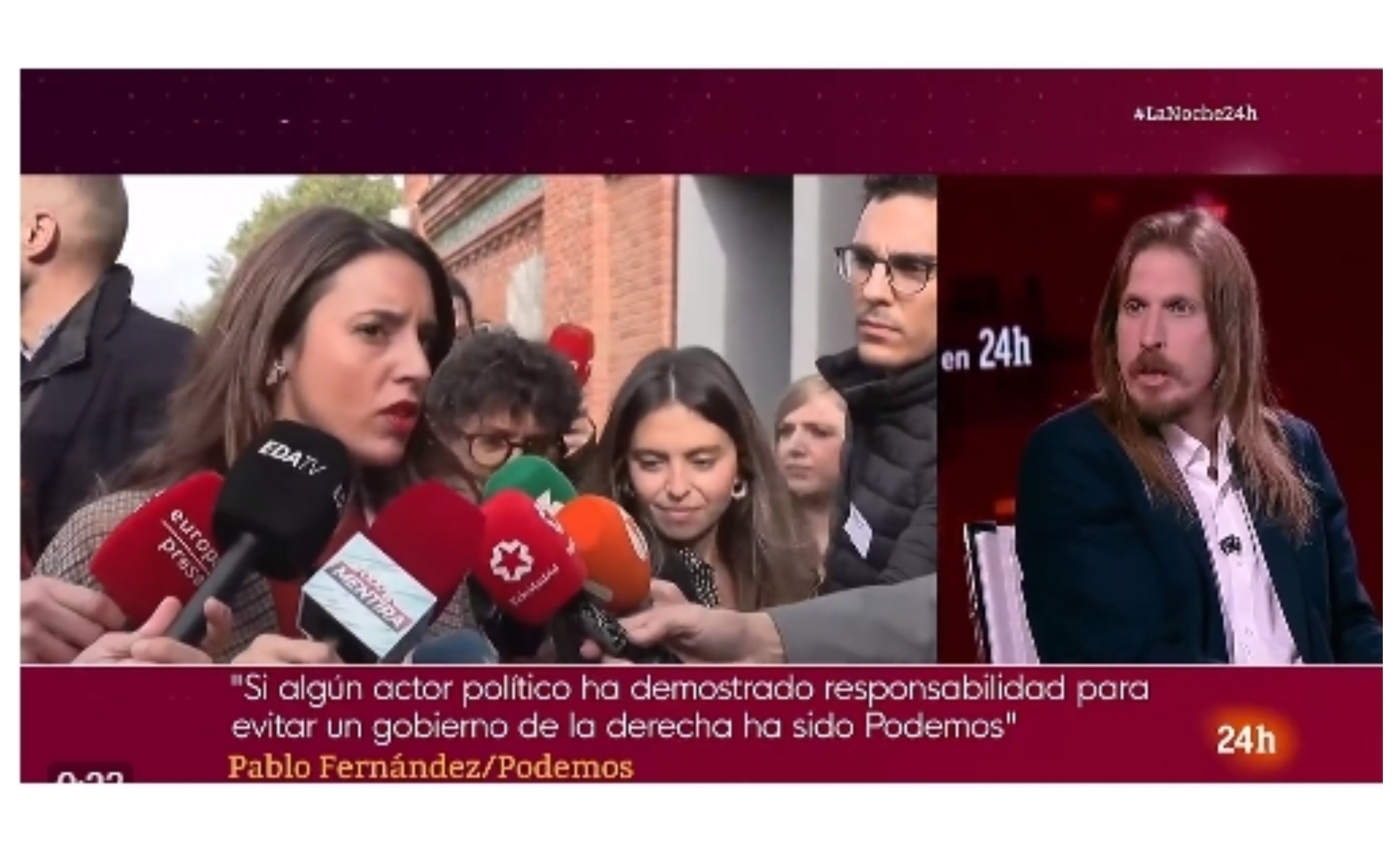 Pablo Fernández (Podemos): Irene Montero ha hecho una labor excepcional Pablo Fernández (Podemos): Irene Montero ha hecho una labor excepcional